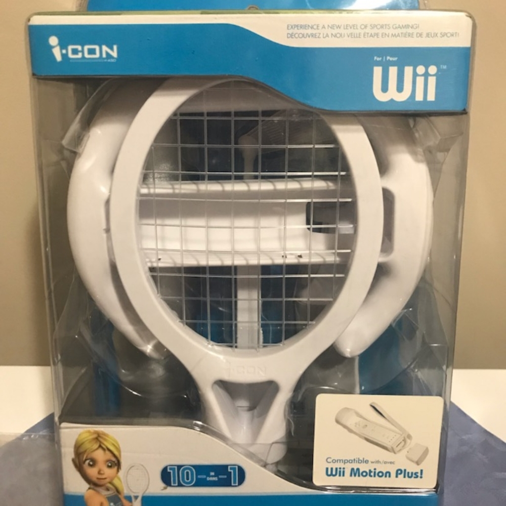 Wii Sports Kit by Icon New and Sealed, tennis,baseball,golf,racing wheel